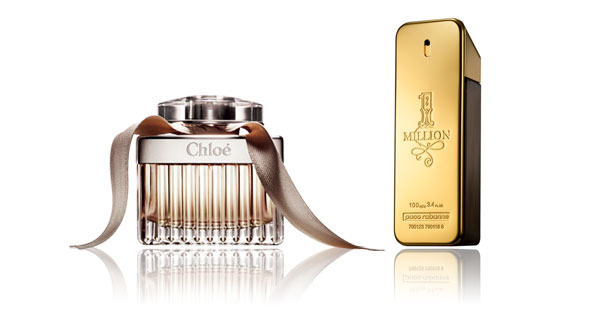 Chloé, 1 Million de Paco Rabbane