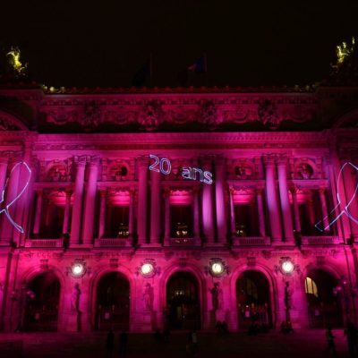 Les 20 ans du Ruban Rose à Paris