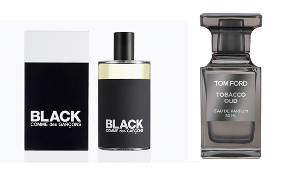 Black, de Comme des Garçons et Tobacco Oud, de Tom Ford