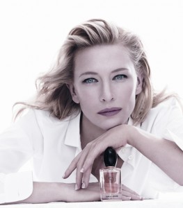 Cate Blanchett, égérie pour Si, d'Armani.