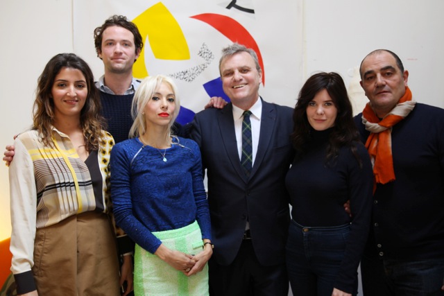 Selma Mami, Louis-Marie de Castelbajac, Bénédicte Martin, Jean-Charles de Castelbajac, Lou Lesage et Christian Ghion