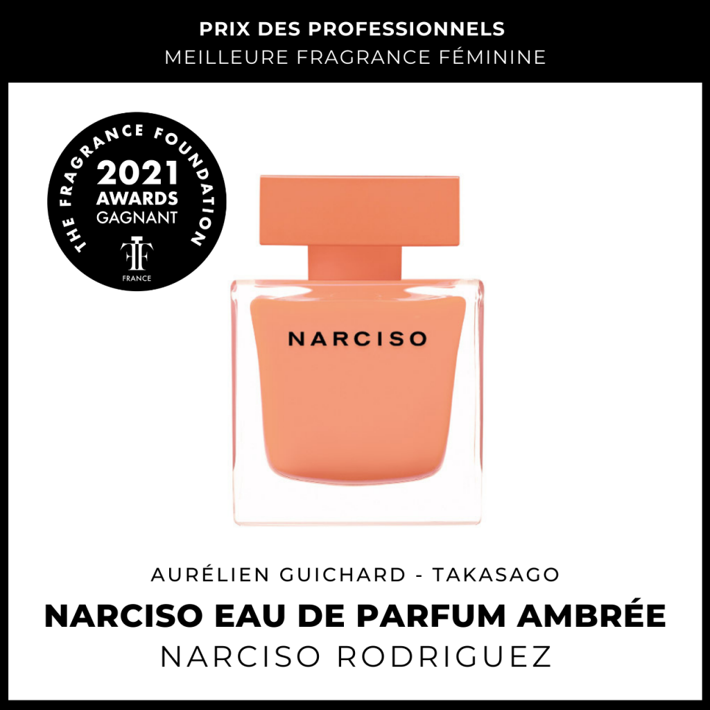 Narciso Eau de Parfum Ambrée
Narciso Rodriguez
Aurélien Guichard (Takasago)