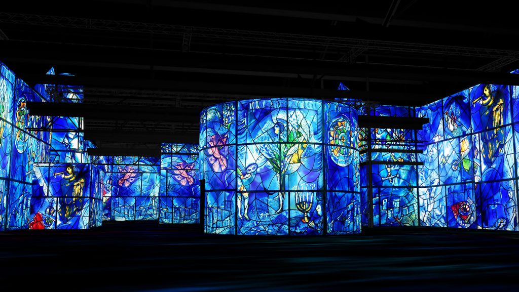 Chagall à l'Atelier des Lumières 